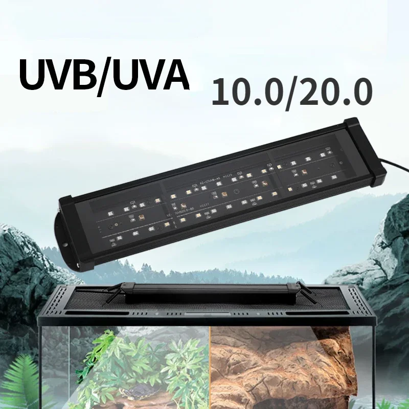 Reptil UVA + UVB spektrum penu - Calcium Powder Reptile ulasan dan harga