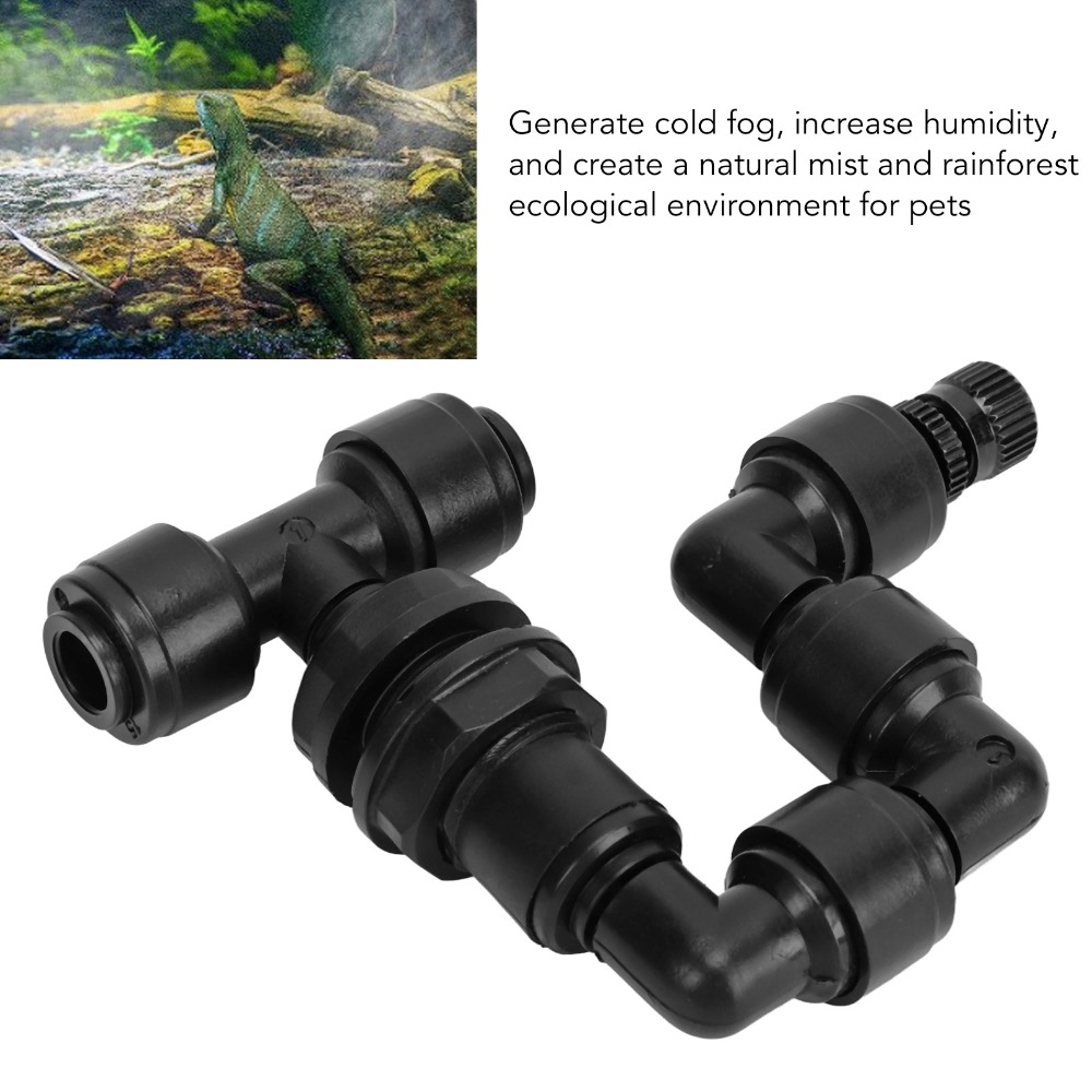 PP Reptile Fogger Hitam 360 °  - Misting Nozzle Reptile ulasan dan harga