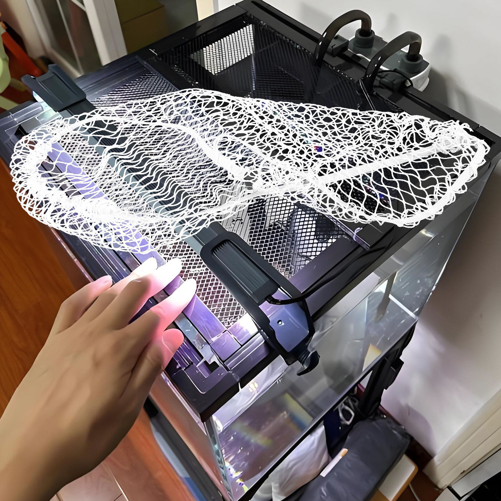 Jaring Pelindung Akuarium 40x2 - Screen Top Mesh ulasan dan harga