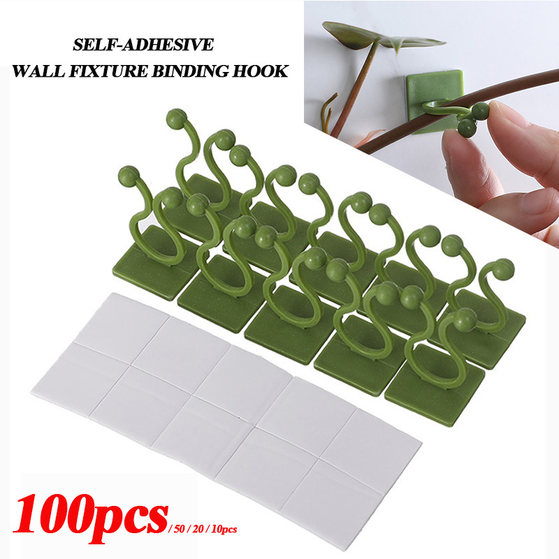 100 Buah-Klip Perlengkapan Din - Vine Climbing Plastic ulasan dan harga